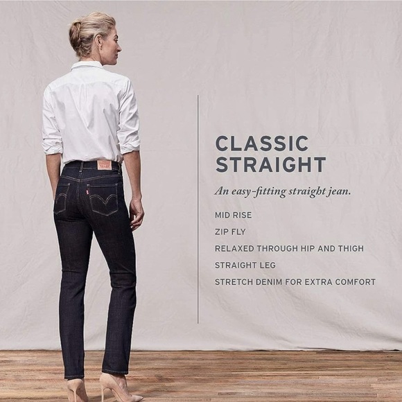 Levi’s - Classic Straight in indigo - 32 - Picture 3 of 5